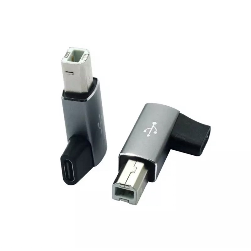 USB C To USB B สำหรับเครื่องสแกนเนอร์เครื่องพิมพ์แปลง USB C ข้อมูลอะแดปเตอร์สำหรับ MIDI Controller คีย์บอร์ดอะแดปเตอร์