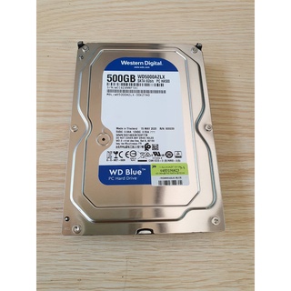 HDD 500 GB (ฮาร์ดดิสก์) WD BLUE มือสอง