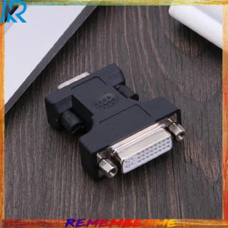 อะแดปเตอร์ 24 + 5 Pin DVI Female to 15 Pin VGA Male Cable Extender