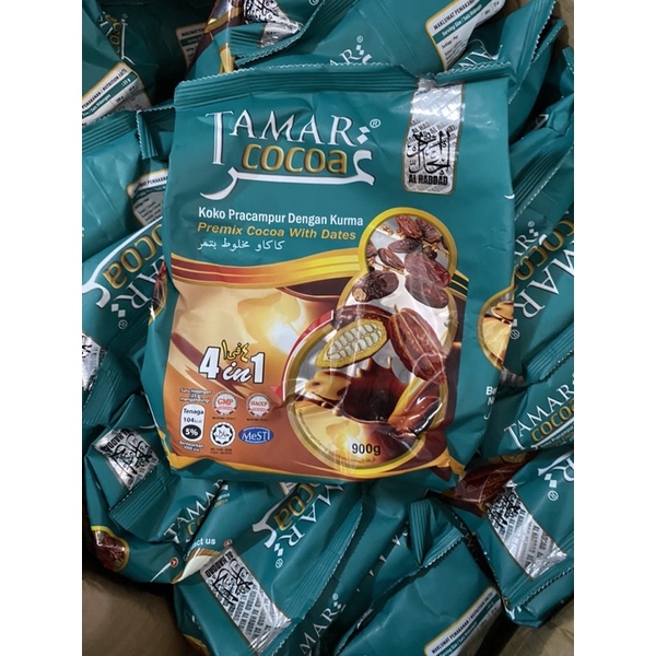 โกโก้อินทผลัม 4in1 ผงโกโก้ cocoa tamar 900กรัม 1ถุง
