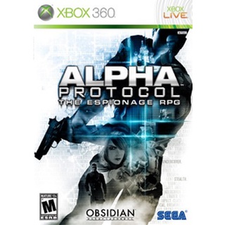 Alpha Protocol xbox360 แผ่นเกมส์Xbox360 แผ่นไรท์เล่นได้กับเครื่องที่แปลงระบบแล้ว