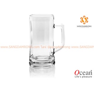 (6ใบ) โอเชี่ยนกลาส - แก้วเบียร์มีหู รุ่น Munich Beer Mug มี 2 แบบให้เลือก