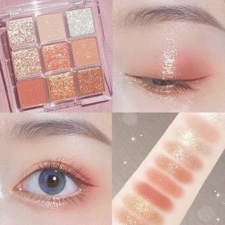 พาเลทอายแชโดว์ 9 สี อายแชโดว์ DIKALU COCO VENUS eyeshadow  พาเลทตา พาเลท 9 color palette พาเลททาตา ที่ทาตา ชิมเมอร์ ทาตา