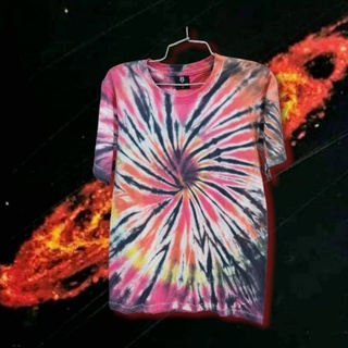 เสื้อมัดย้อม ออกแบบสีสันตามรูปภาพแรงบันดาลใจ แกแลกซี่ พร้อมส่ง