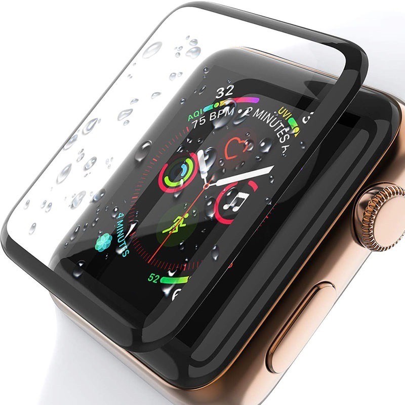 ฟิล์ม Apple Watch ฟิล์มกันรอย ฟิล์มกระจกป้องกันหน้าจอ แบบโค้ง 3 มิติ Apple watch ใหม่! Series 7 ขนาด