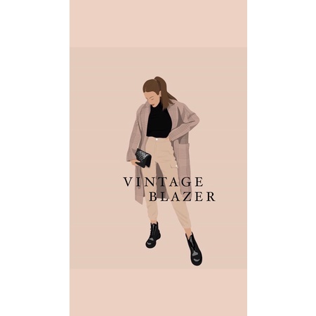 VINTAGE BLAZER ผู้หญิง