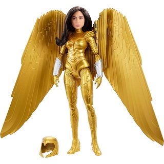 Barbie Wonder Woman 1984 Golden Armor Doll ตุ๊กตาบาร์บี้วันเดอร์วูแมนชุดเกราะทอง มีแสง ขนาด 12 นิ้ว รุ่น GKH97