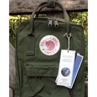 Fjallraven Kanken mini มินิ ปัก*mini*สีGreen