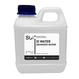 DI Water (Deionized Water) 5 kg, น้ำกลั่น 100% สำหรับเครื่องสำอาง, distilled water, น้ำกลั่น di water, Pure water