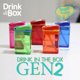 Drink in the box 2nd Generation กระบอกน้ำ กระบอกน้ำเด็ก กระต…