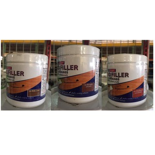 สีโป๊วอุดรอยแตกร้าว วูดฟิลเลอร์(Beger Wood Filler)  รอยหัวตะปู ร่องไม้ รู หลุมเล็ก