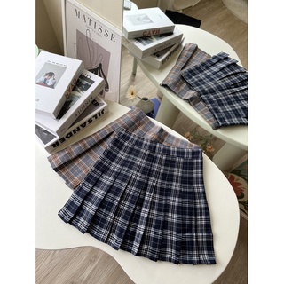 กระโปงเทนนิสลายสก๊อต Scotch Tennis Skirt (พร้อมส่ง)