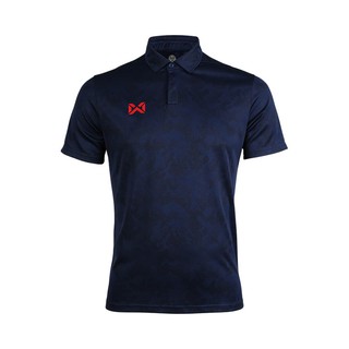 Warrix เสื้อโปโลคลาสสิค WA-202PLACL01 ผ้า 100% Polyester ทอแบบพิเศษ โลโก้ไฮเดน