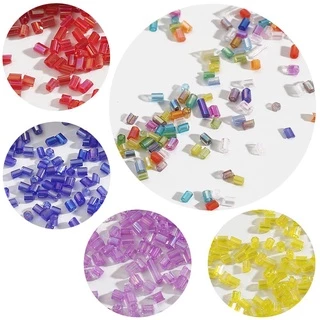 700 ชิ้น/ล็อต 2 มม.Multicolors ออสเตรียคริสตัล Faceted แก้วลูกปัดหลอด Seed ลูกปัดหลวม Spacer ลูกปัดสําหรับเครื่องประดับทํา DIY