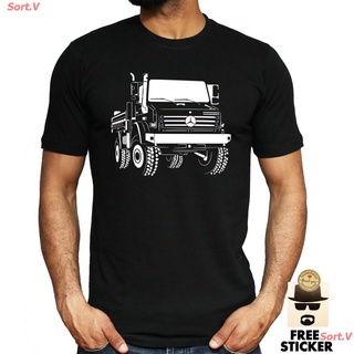 Sort.V New High-fashion Large Size Men Shirt Mercedes Benz Unimog Off Road Truck Amg Car U5000 U4000 Dad Evolution Car A