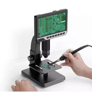 ใหม่ล่าสุด HD 7นิ้ว2000Xกล้องจุลทรรศน์ดิจิตอลสำหรับDIY 500X 1000X USB อุตสาหกรรมกล้องจุลทรรศน์ต่อเนื่องขยายแว่นขยาย