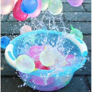 ลูกโป่งน้ำ แพ็คละ37ลูก Water Balloons