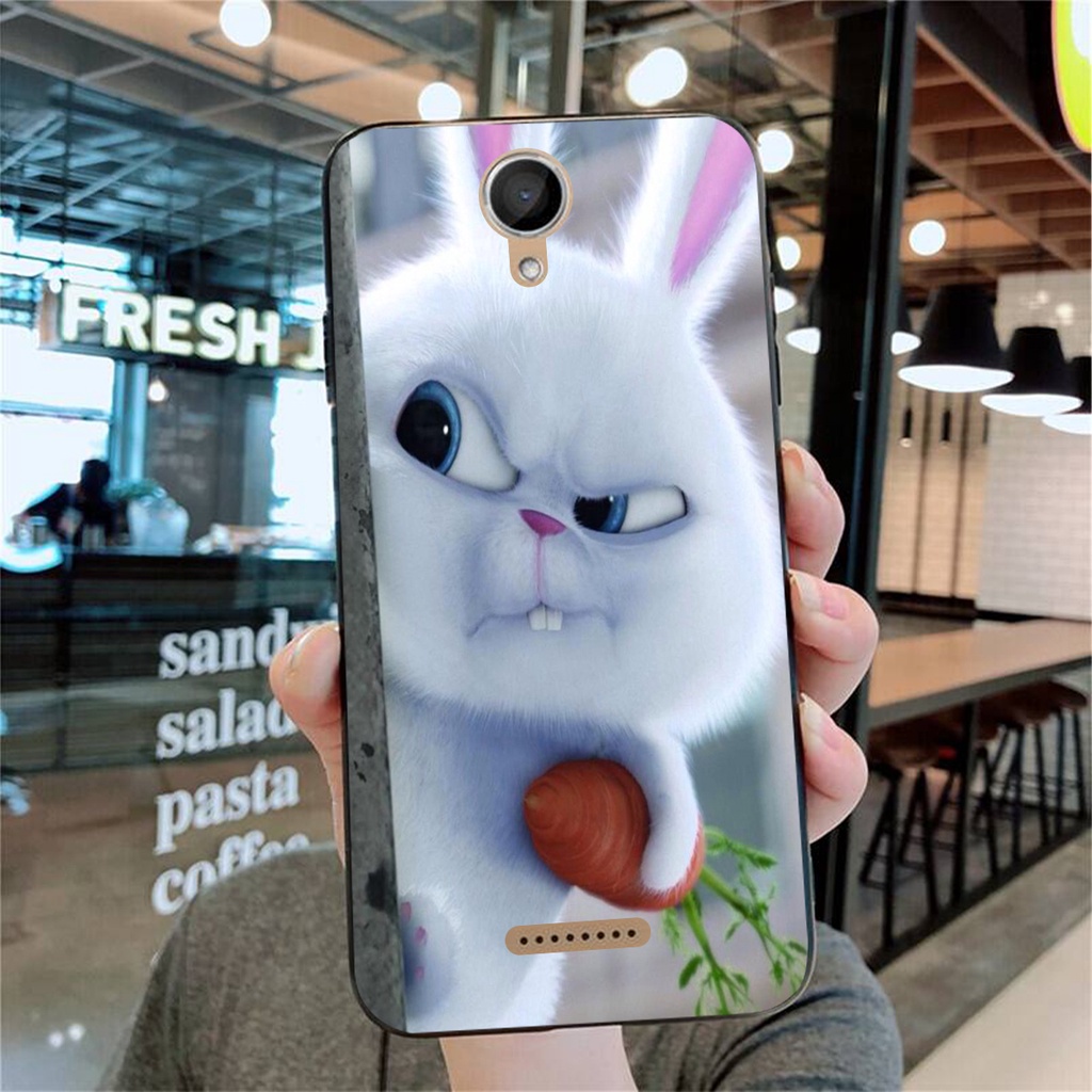 เคสโทรศัพท์มือถือลายการ์ตูนสโนว์บอลแพนด้ามินเนี่ยนมินเนี่ยนสําหรับ Wiko Jerry2 Jerry 2