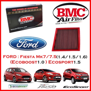 BMC Airfilters® (ITALY)🇮🇹 Air Filters กรองอากาศแต่ง Ford: Fiesta 1.4/1.5/1.6 EcoBoost 1.0 / EcoSport 1.5 09-18