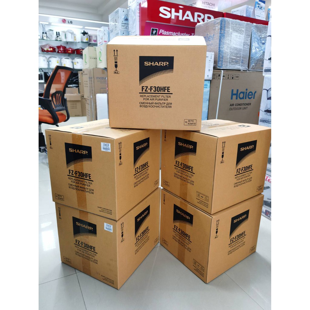 100%แท้ Filter แผ่นกรองอากาศ HEPA ของแท้ศนูย์SHARP THAI รุ่น FZ-F30HFE   ใช้ได้กับเครื่องSharpฟอกหลายรุ่น - รูปที่ 5