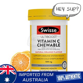 Swisse Vitamin C Chewable 110 Tablets