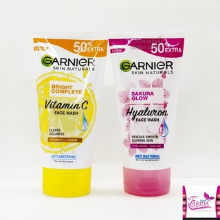 🔥โปรค่าส่ง25บาท🔥 Garnier Sakura White / Light Foam 150ml การ์นิเย่ โฟมล้างหน้า ซากุระ/ไลท์ เซเว่น