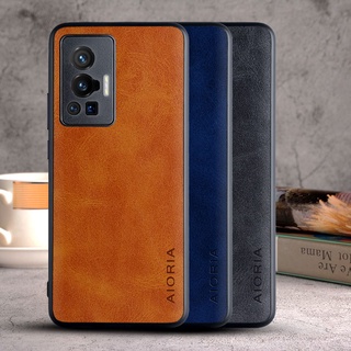 เคสโทรศัพท์มือถือหนัง หรูหรา สไตล์วินเทจ สําหรับ vivo x70 pro 5G x70 pro