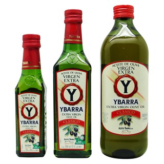 Ybarra Extra Virgin Olive Oil น้ำมันมะกอกแบบเอ็กซ์ตร้าเวอร์จิ้น 100% มีให้เลือก 3 ขนาด