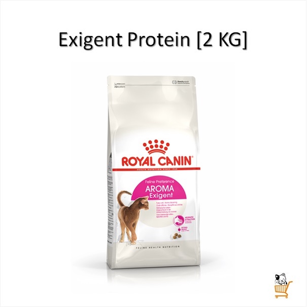 Royal Canin Cat Exigent Protein 2 Kg อาหารแมวกินยาก อาหารแมว แมวเลือกกิน แมวกินน้อย โปรตีนสูง
