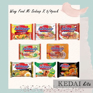 Wings Food Mie sedaap Instant noodle 5/4 pack