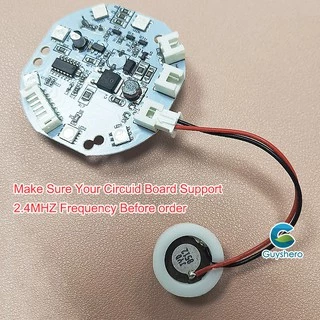 เครื่องพ่นไอน้ํา อะไหล่ usb ชื้น เครื่องพ่น ฟิตติ้ง ล้ำเสียง ไอน้ำ แผ่น เครื่องฟอกอากาศ DIY 2.4MHZ 16mm Atomizer