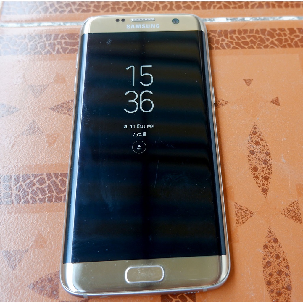 (มือสอง) Samsung Galaxy s7 edge Ram 4 Rom 32 สภาพดีใช้งานได้ปกติทุกระบบ ประกันใจ 7 วัน