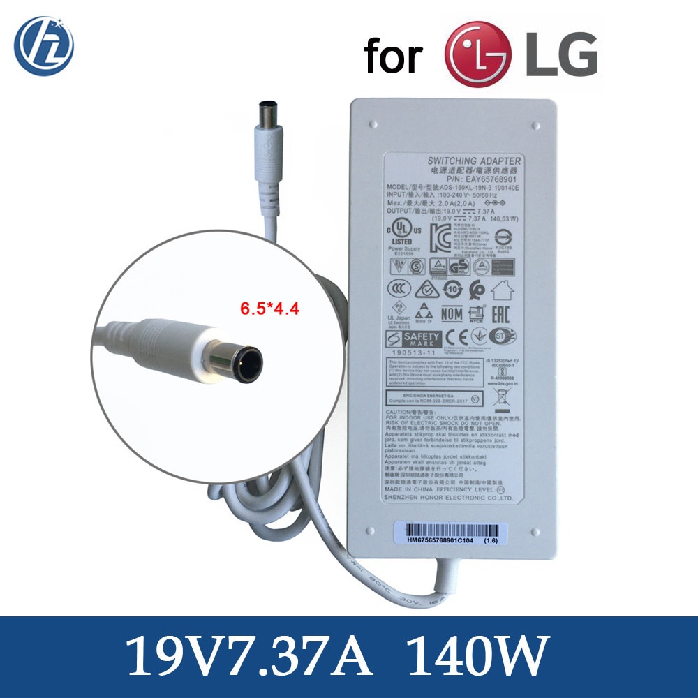 All-In-One PC อะแดปเตอร์ Ac 19V 7.37A 140W A16-140P1A Power Adaptor Charger สําหรับ LG V220 V325 V72