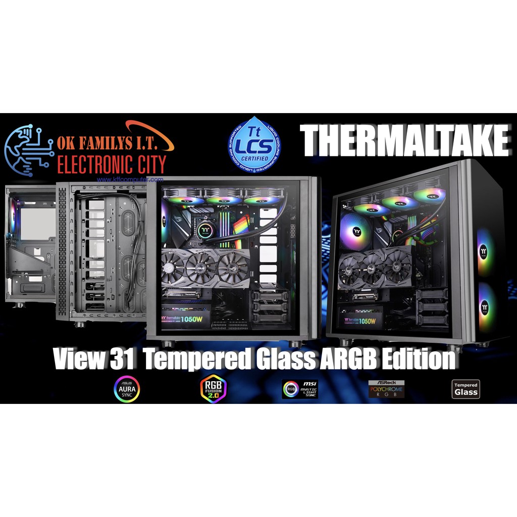 🎮CASE THERMALTAKE View31 Edition GAMING (NEW)🎮