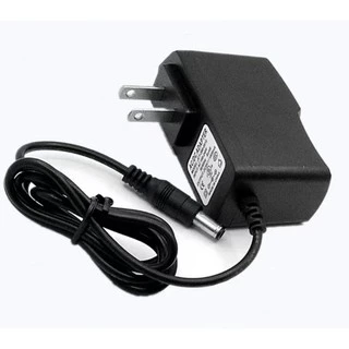 DC อะแดปเตอร์ 9V 1A 1000ma ขนาดหัวเสียบ 5.5x2.5mm สีดำ