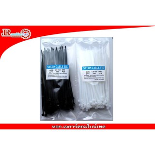 สายรัดพลาสติก 8cm สีดำ รุ่น ROCKET (ถุง)