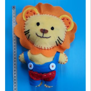 ตุ๊กตาผ้าลายสิงโต Hand Made