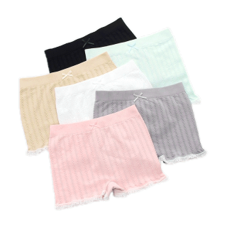 กางเกงซับในแต่งขอบลูกไม้ รุ่นNK-23 กางเกงซับใน เนื้อผ้ายืดหยุ่นได้ดี มีหลายสีสินค้าพร้อมส่ง