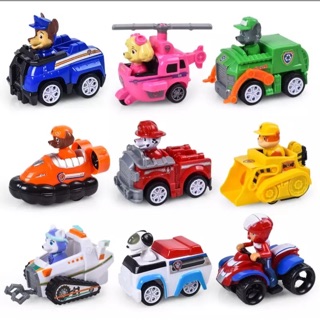 9 Pcs Paw Patrol สุนัขกู้ภัยชุดลูกสุนัข Patrol ของเล่น Patrulla Canina Ryder พร้อมส่ง มีของ