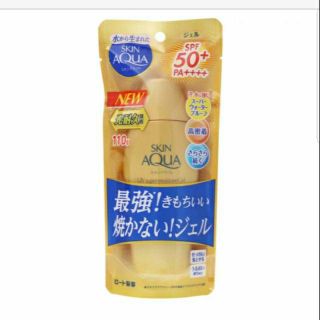 ROHTO SKIN AQUA uv super moisture gel spf50+ pa++++ 110g.