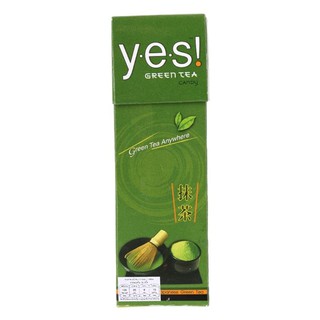 ลูกอมชาเขียว Yes Green Tea Candy 36g.