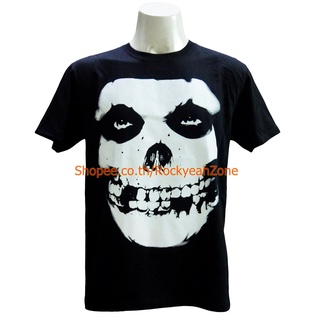 เสื้อวง MISFITS เสื้อไซส์ยุโรป มิสฟิตส์ PTA1318 เสื้อวงดนตรีร็อค เดธเมทัล Rockyeah