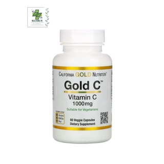 แบรนด์แท้ Gold C วิตามินซี 1000 มิลลิกรัม ช่วยเสริมสร้างภูมิ Vitamin C 1,000 mg. /60 Capsules