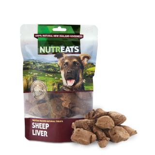 NUTREATS SHEEP LIVER นูทรีทส์ ตับแกะ ขนมสุนัขพรีเมี่ยมเพื่อสุขภาพ ระบบเลือด ประสาท และตา (50g)