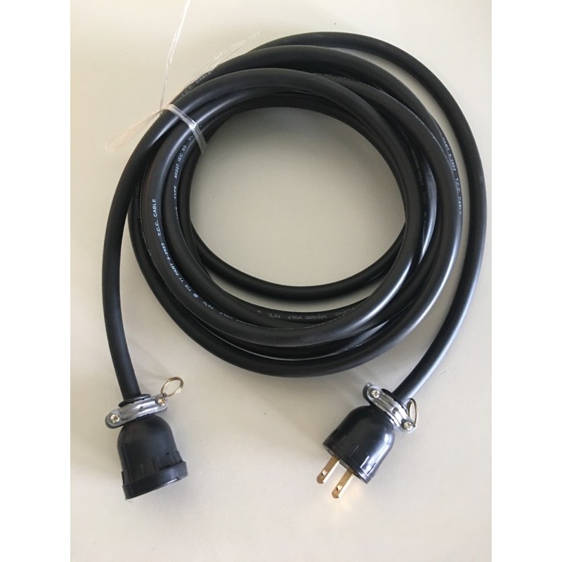 สายไฟพ่วง ปลั๊กพ่วง ปลั๊กตัวผู้-ตัวเมีย สาย vct หุ้ม 2 ชั้น