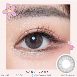 คอนแทคเลนส์รายเดือน รุ่น Sand Gray bylensland