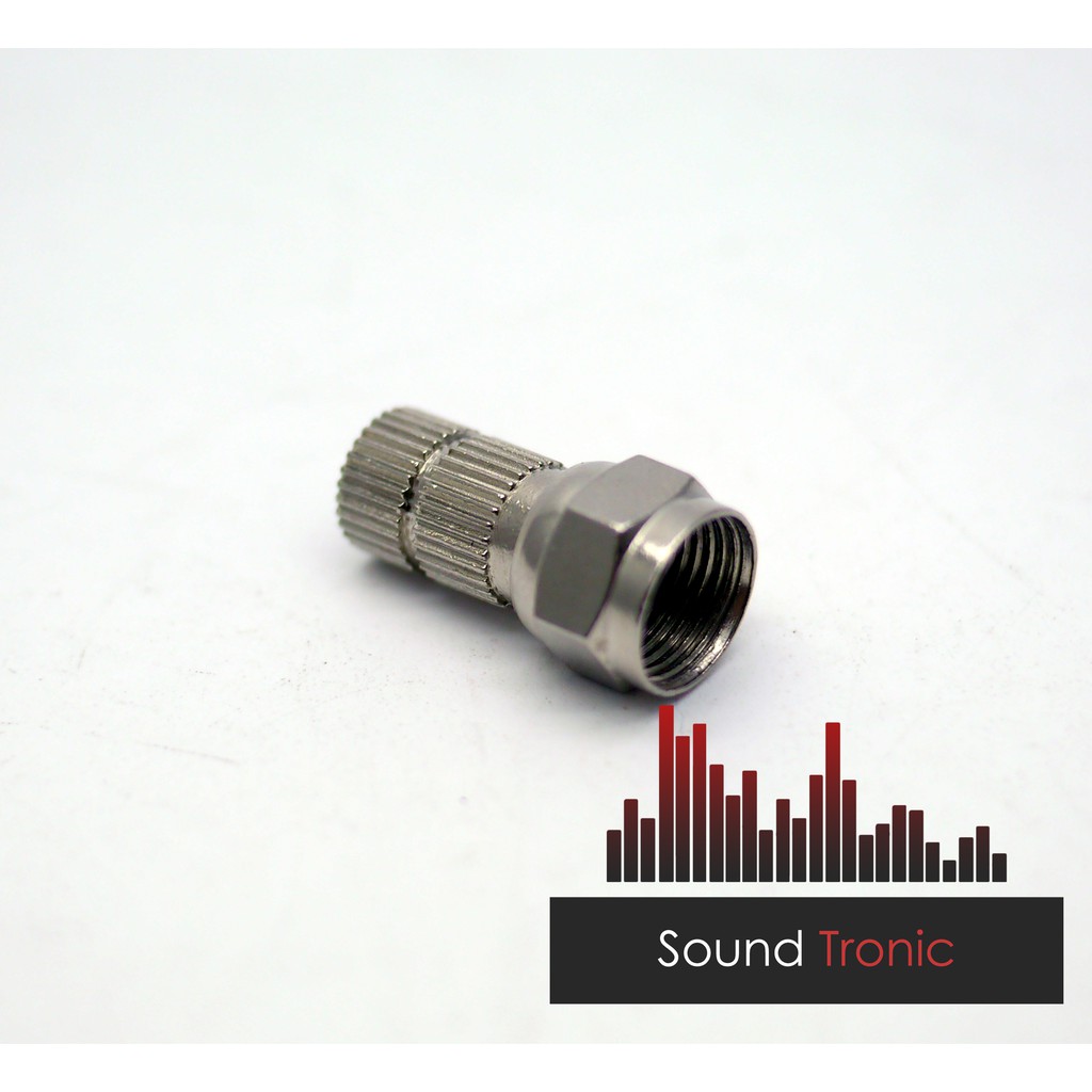 ขั้วต่อ RG 6 f5c DRAT ไต้หวันยางกันน้ําสําหรับกล้องวงจรปิด TV DVR 3491A