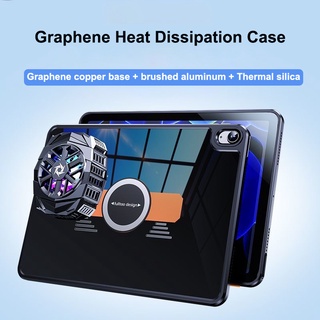 เคส iPad Air 4 Air 5 Graphene พร้อมพัดลมระบายความร้อน สําหรับ iPad Mini 6 2019 2020 2021