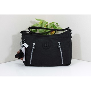 Kipling Anaelle Black กระเป๋าสะพาย ขนาดกำลังดี สะพายในวันชิลล์ๆ ขนาด ยาว 11.25 นิ้ว สูง 8 นิ้ว กว้าง 4.5 นิ้ว