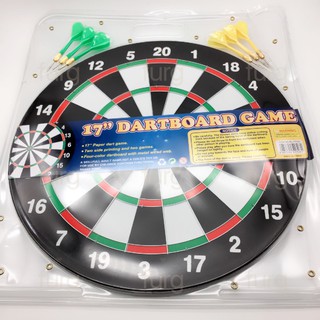 Everdayitems 0050400520 กระดานปาเป้า Dart Board 17"